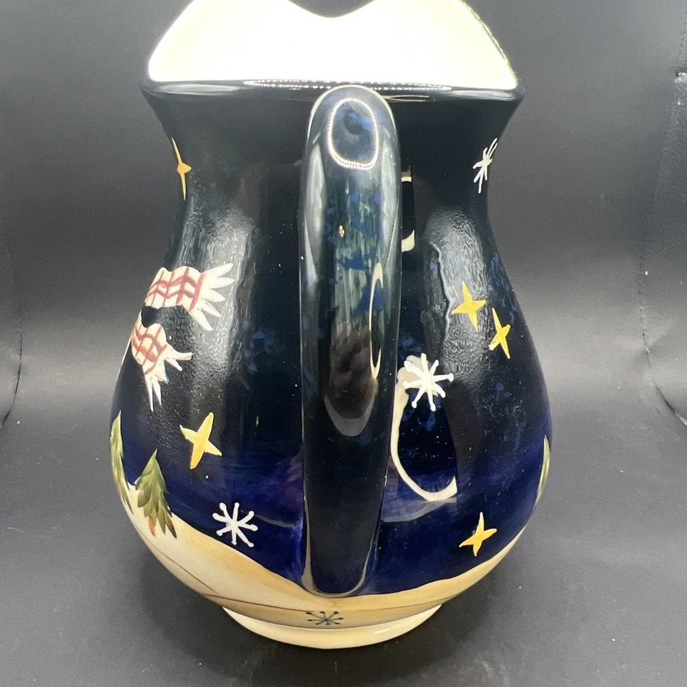 2003 Wongs Winter Wonderland Snowman Pitcher
